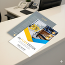 4.000 Panfletos A6 (14,8 x 10,5 cm) (Frente x Verso) + Arte Personalizada