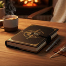 Diário Bússola Preto 200 Pags com Fechadura e Senha - A5 (20,0 x 13,5 cm)